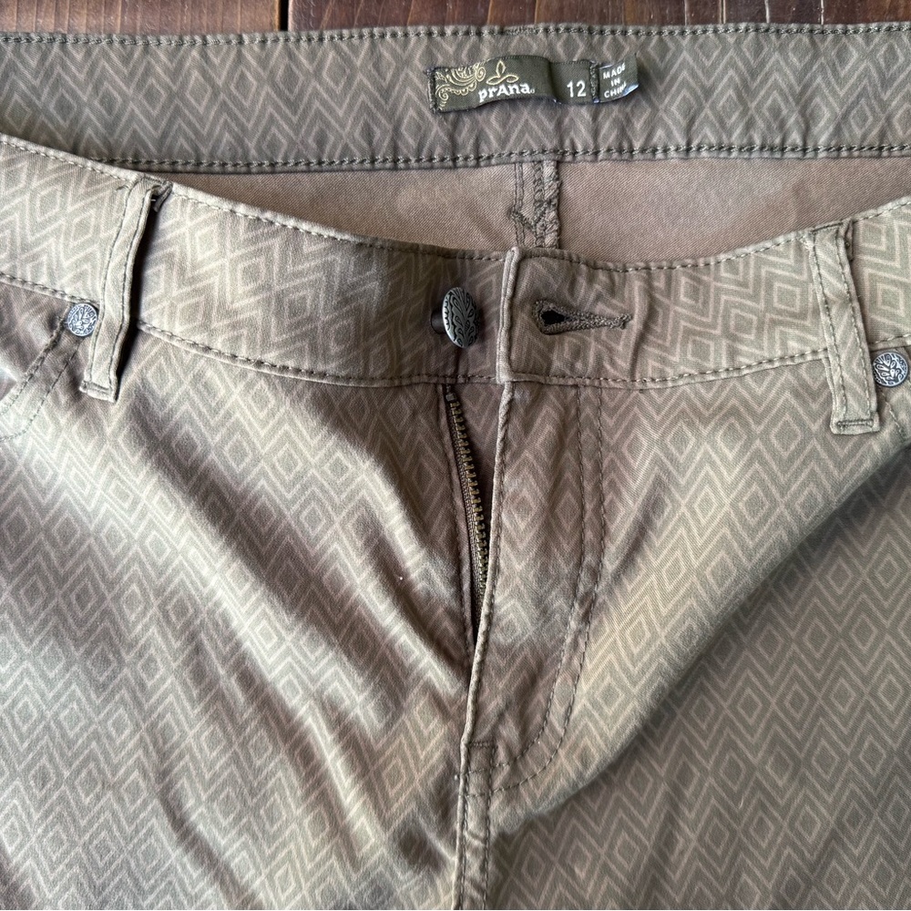 Prana Geometric Patterned Pants